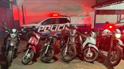 Imagem da notícia Operação conjunta da Polícia Militar termina em 15 notificações e apreensão de 4 motos em Paraíso das Águas